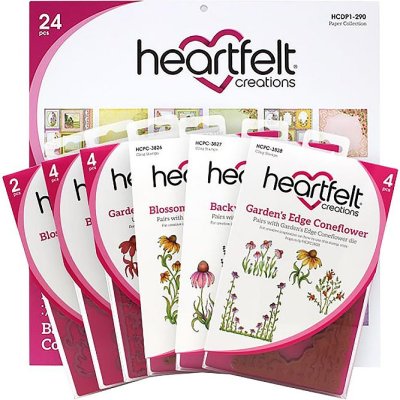 Heartfelt Creations Backyard Blossoms Collection - Includes 1 Of Each Item In Collection