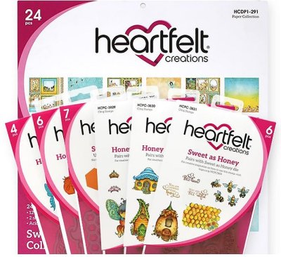 Heartfelt Creations Sweet As Honey Collection - Includes 1 Of Each Item In Collection