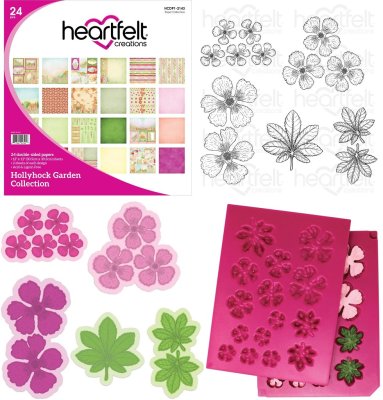 Heartfelt Creations Hollyhock Pack (4 pack)