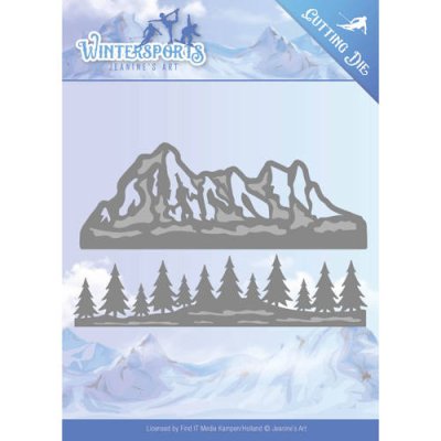 Jeanines Art Dies - Wintersports Mountain Border