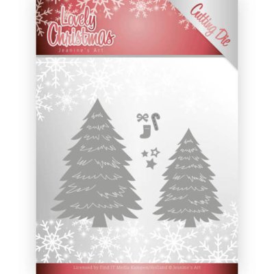 Jeanines Art Dies - Lovely Christmas Lovely Trees
