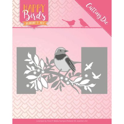 Jeanines Art Dies - Happy Birds Bird Sleeve