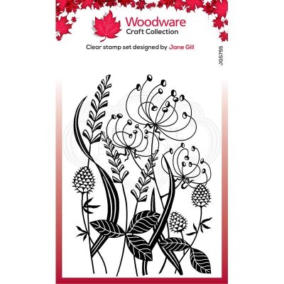 Woodware Clear Stamps - Wild Meadow