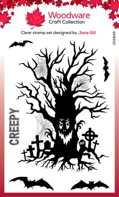 Woodware Clear Stamps - Haunted Tree