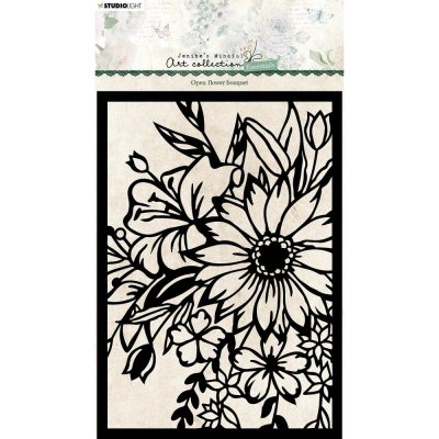 Studio Light A5 Mask Stencil Jenine‘s Mindful Art nr.77