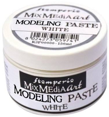 Stamperia Modelling Paste - White (150 ml)
