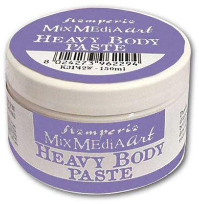 Stamperia Heavy Body Paste - White (150 ml)