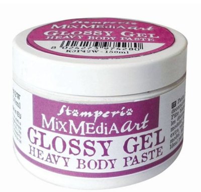 Stamperia Glossy Gel Heavy Body Paste (150ml)