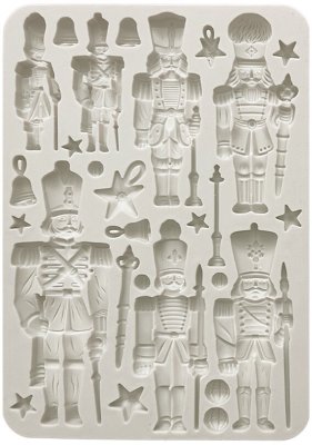 Stamperia A5 Silicone Mould - The Nutcracker Soldiers
