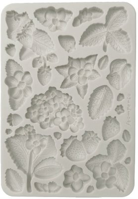 Stamperia A5 Silicone Mold - Hidden Grove Strawberries