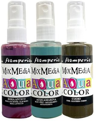 FÖRBESTÄLLNING! Stamperia Aquacolor Paint Kit - Brocante Antiques