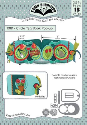 Karen Burniston Dies - Circle Tag Book Pop-Up
