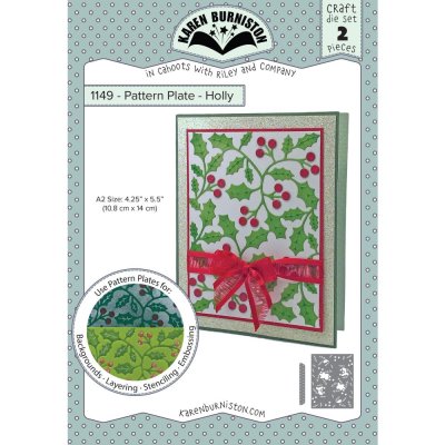 Karen Burniston Dies - Pattern Plate - Holly