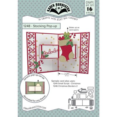 Karen Burniston Dies - Stocking Pop-Up