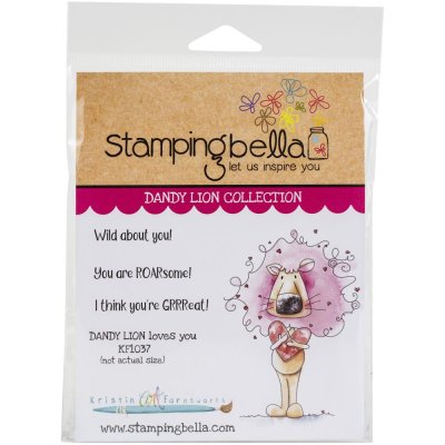 Stamping Bella Cling Stamps - Dandy Lion Loves You