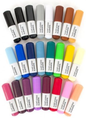 Silhouette Sketch Pens Pack (24 pens)