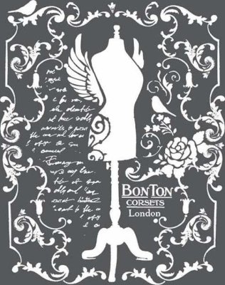 Stamperia 20x25cm Thick Stencil - Mannequin