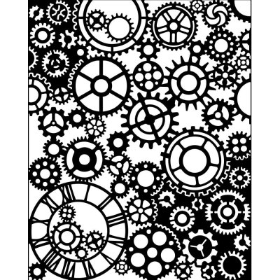 Stamperia Magic Forest Thick Stencil 20x25cm Mechanisms