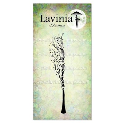 Lavinia Stamps Clear Stamps - Silversong Willow Left