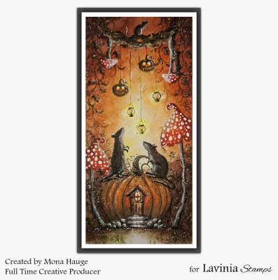 Lavinia Stamps Clear Stamps - Ragwort and Strawson