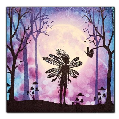 Lavinia Stamps Clear Stamps - Slender Mushrooms Miniature