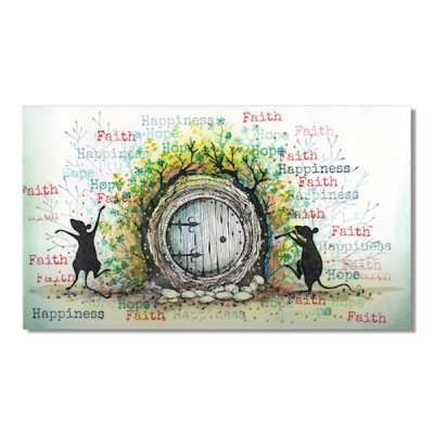 Lavinia Stamps Clear Stamps - Hobbit Home Large