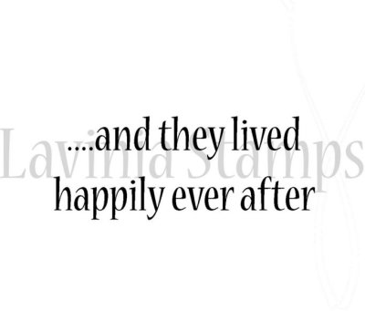 Lavinia Stamps Clear Stamps - Happily ever after