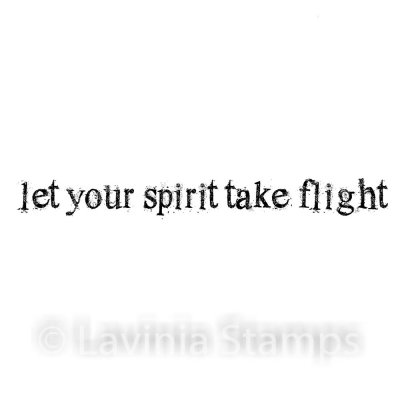 Lavinia Stamps Clear Stamps - Let Your Spirit Take Flight
