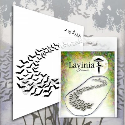 Lavinia Stamps Clear Stamps - Bat Colony