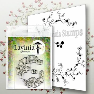Lavinia Stamps Clear Stamps - Berry Wreath with Mini Berries