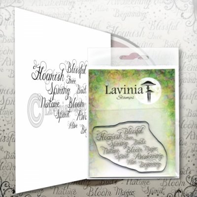 Lavinia Stamps Clear Stamps - Words of Spring