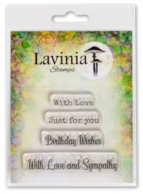 Lavinia Stamps Clear Stamps - Heartfelt Verses