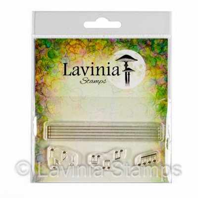 Lavinia Stamps Clear Stamps - Musical Notes (small)