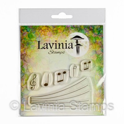 Lavinia Stamps Clear Stamps - Musical Notes (large)