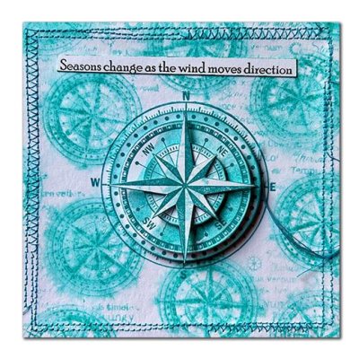Lavinia Stamps Clear Stamps - Compass Small