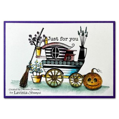 Lavinia Stamps Clear Stamps - Carriage Dwelling Stamp