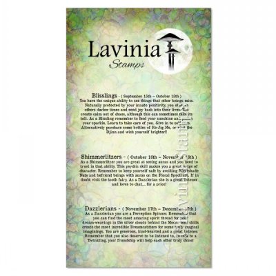 Lavinia Stamps Clear Stamps - Moon Signs Stamp