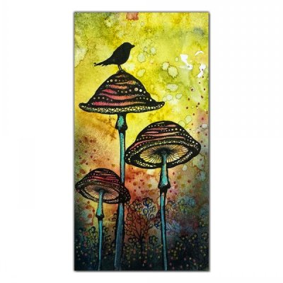 Lavinia Stamps Clear Stamps - Snailcap Mushrooms