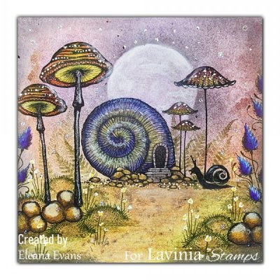 Lavinia Stamps Clear Stamps - Thistlecap Mushrooms