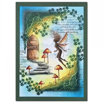 Lavinia Stamps Clear Stamps - Thorn Vine Corner