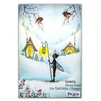 Lavinia Stamps Clear Stamps - Small Robins