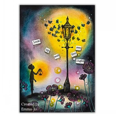 Lavinia Stamps Clear Stamps - Street Light