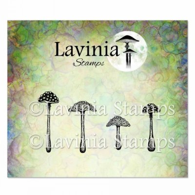 Lavinia Stamps Clear Stamps - Purple Cap Mushrooms