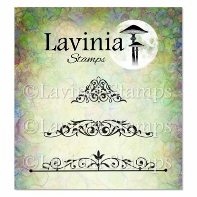 Lavinia Stamps Clear Stamps - Vintage Swirls