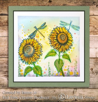 Lavinia Stamps Clear Stamps - Sunflower 1