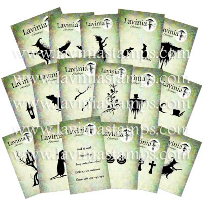 Lavinia Stamps Clear Stamps - Midnight Coven Collection Bundle