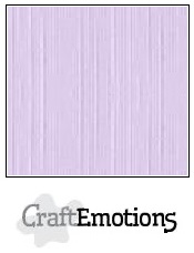 CraftEmotions Linen Cardboard - Lavender Pastel (10 sheets)
