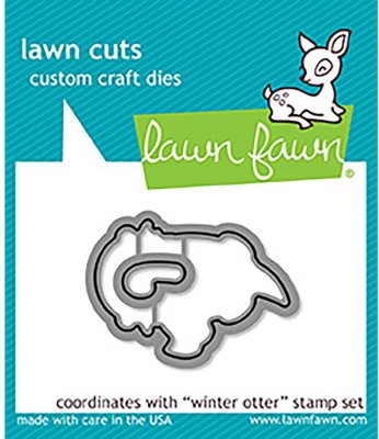 Lawn Cuts Custom Craft Dies - Winter Otter