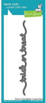 Lawn Cuts Custom Craft Dies - Trick Or Treat Border