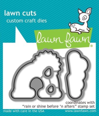 Lawn Cuts Custom Craft Dies - Rain or Shine Before 'n Afters